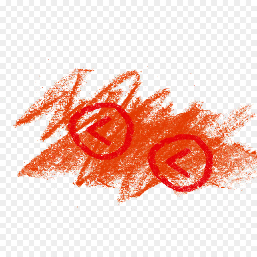 Marciapiede gesso Scaricare file di Computer - Arancione modello di gesso
