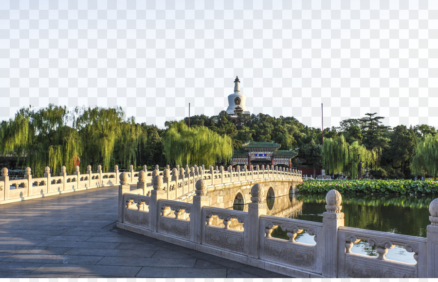 Il Parco Beihai Zhengyangmen città di Pechino e fortificazioni Deshengmen Tempio del Cielo - il parco beihai