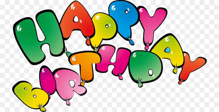 Geburtstagstorte Happy Birthday to you-Ballon-clipart - Herzlichen Glückwunsch zum Geburtstag