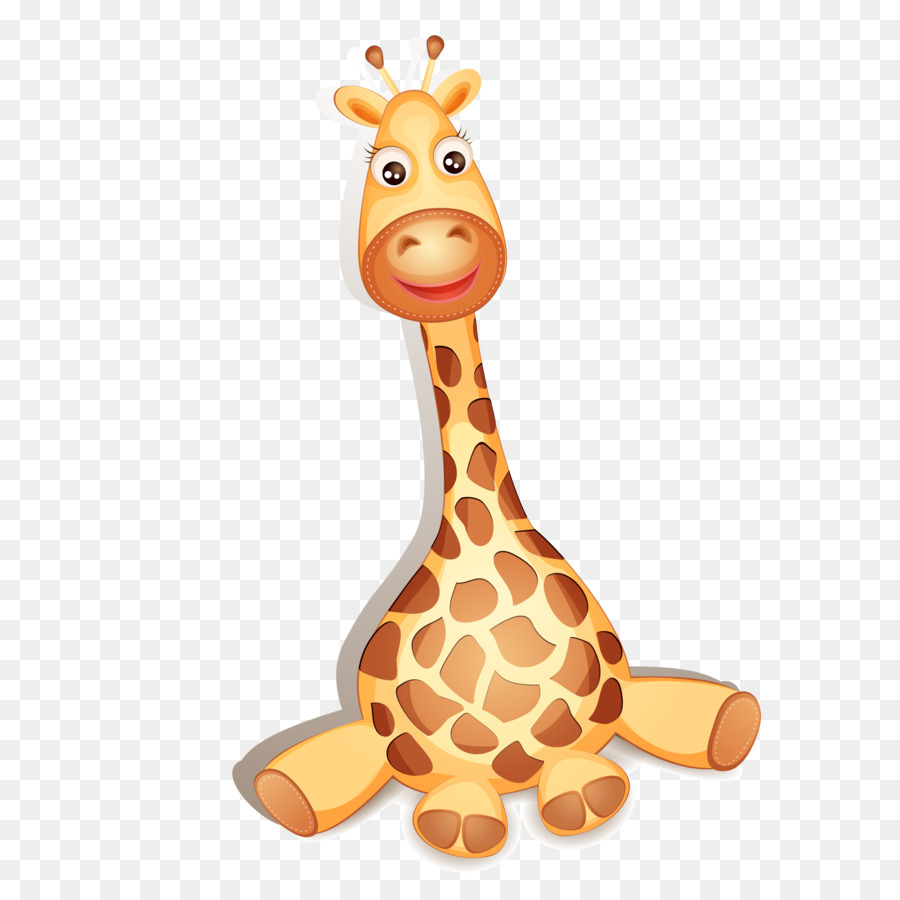 Kind Abbildung - Cartoon-Giraffe