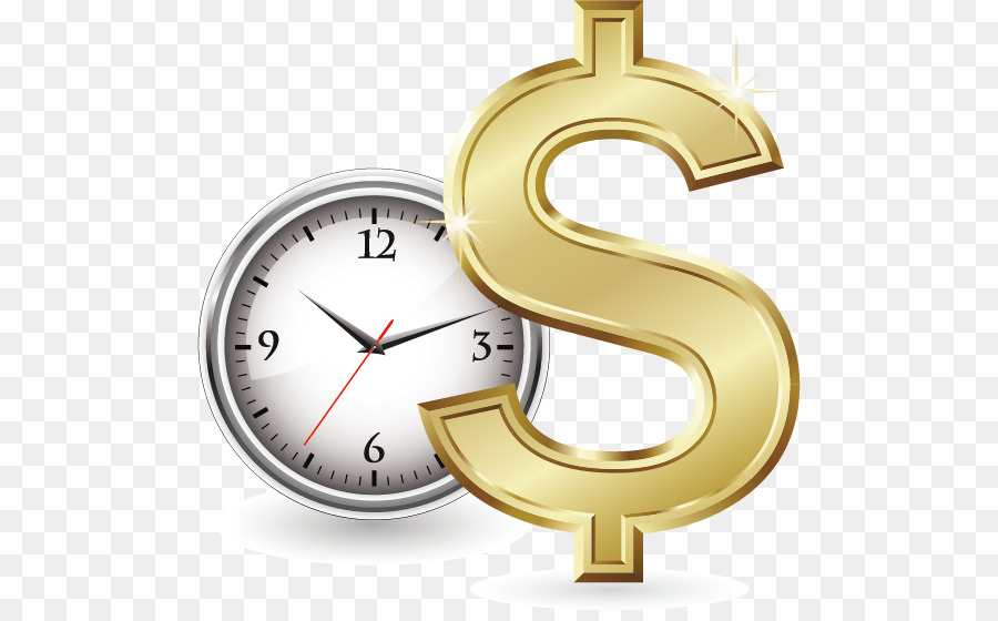 Đồng hồ báo thức đồng hồ Cát Đô la Mỹ - Thời gian và tiền bạc