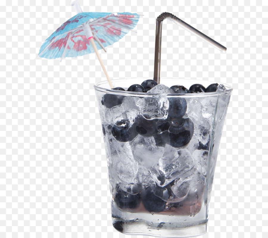 Saft-Cocktail, Bubble tea Blueberry Konzentrieren - Iced blueberry-Saft
