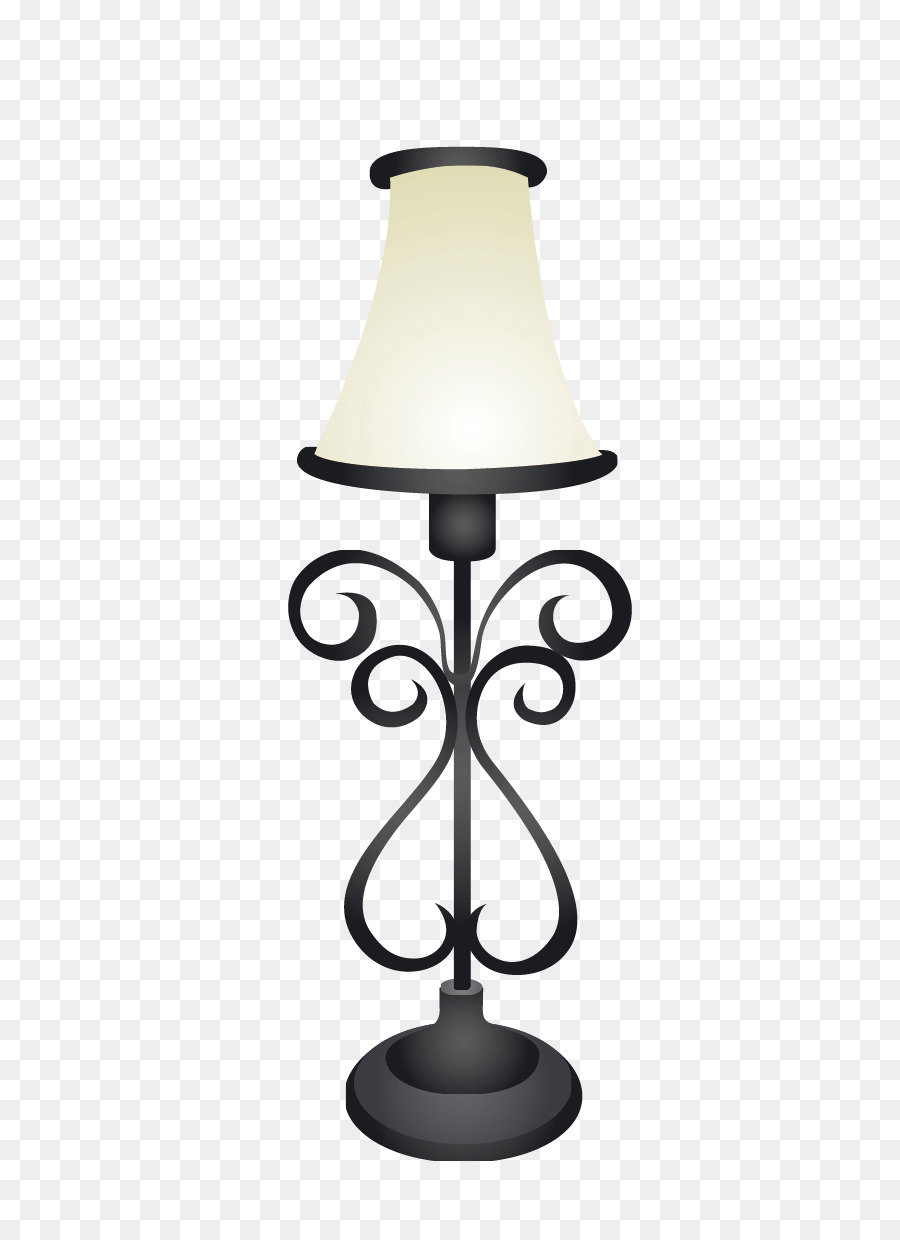 Schreibtischlampe - Vektor Chinesische Lampe