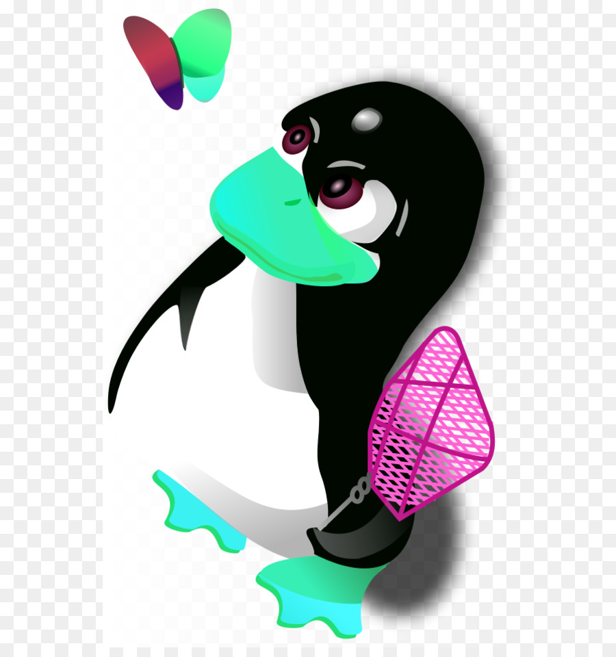 Pinguin Tuxedo Linux-clipart - Microsoft Clips