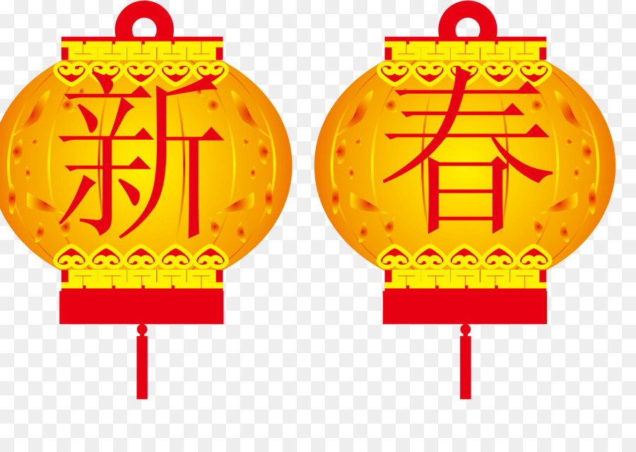 Chinese New Year Paper lantern Roten Umschlag - Chinese New Year Laterne Vektor