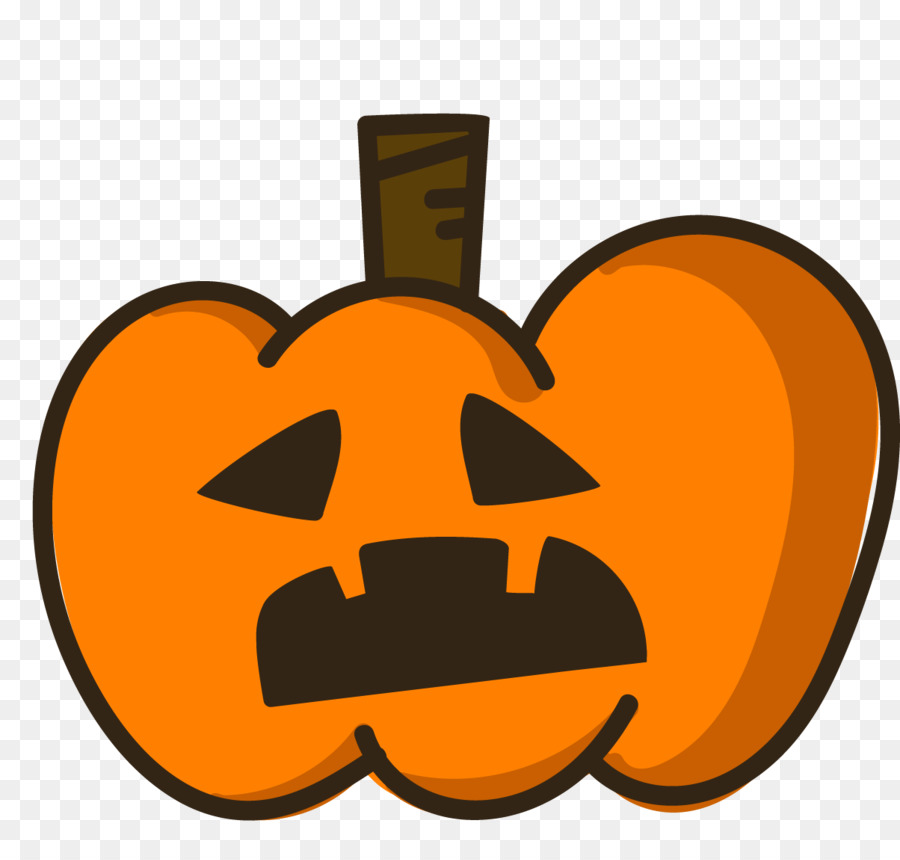 Jack-o-lantern Halloween Kürbis clipart - Halloween Horror Kürbis-Kopf