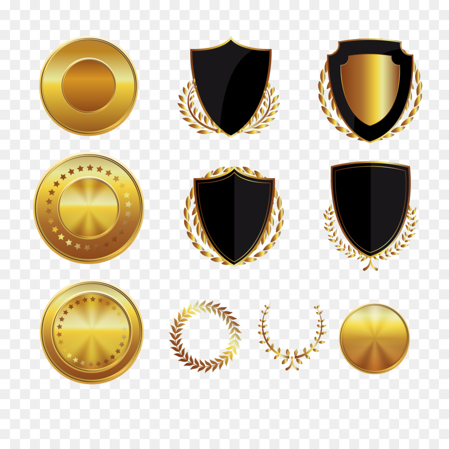 biểu tượng khiên - Huy chương Shield miễn Phí đồ Họa Véc tơ kéo