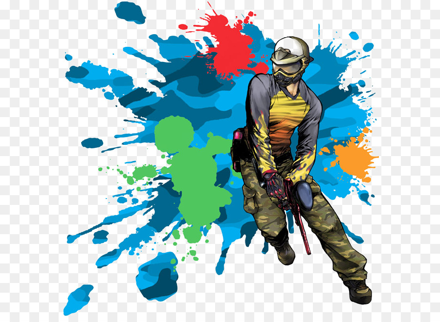 Paintball torta di Compleanno Party Game Clip art - paintball clipart canto