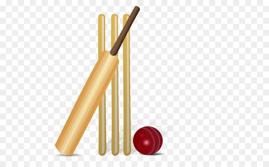 Kricket-Schiedsrichter Wimper Clip-art - Cartoon Cricket Bat