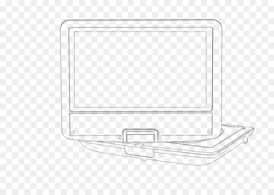 White Material-Muster - Skizze von Hand bemalt Rotary Laptop