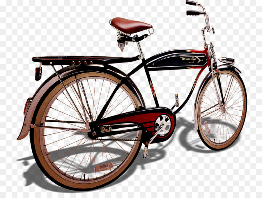 Auto Fahrrad-Bekleidung Rad-Retro-Stil - ein Fahrrad
