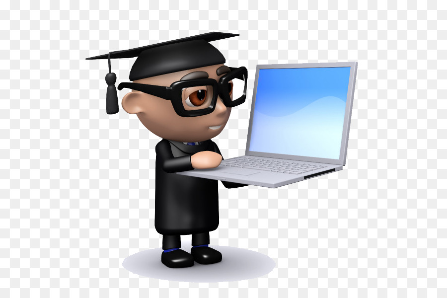 La tecnologia dell'informazione Diploma di Informatica e di computer grafica 3D - 3D medico in possesso di un computer portatile