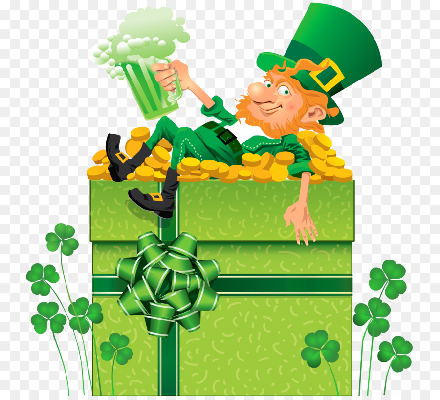 Irland St. Patricks Day März 17 Clip-art - Bilder Von Kleeblätter Und Kobolde