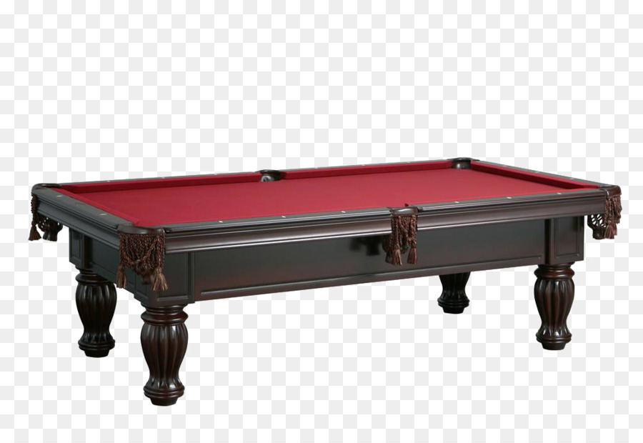 Pool Billard Tisch Snooker Billard - Braun Massivholz Billardtisch HD große Bild