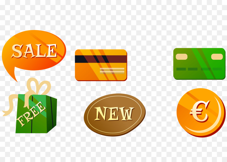 Biểu tượng - Thẻ tín dụng biểu tượng mua sắm