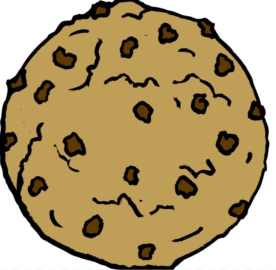 Chocolate chip cookie brownie al Cioccolato Clip art - Cookie Clipart