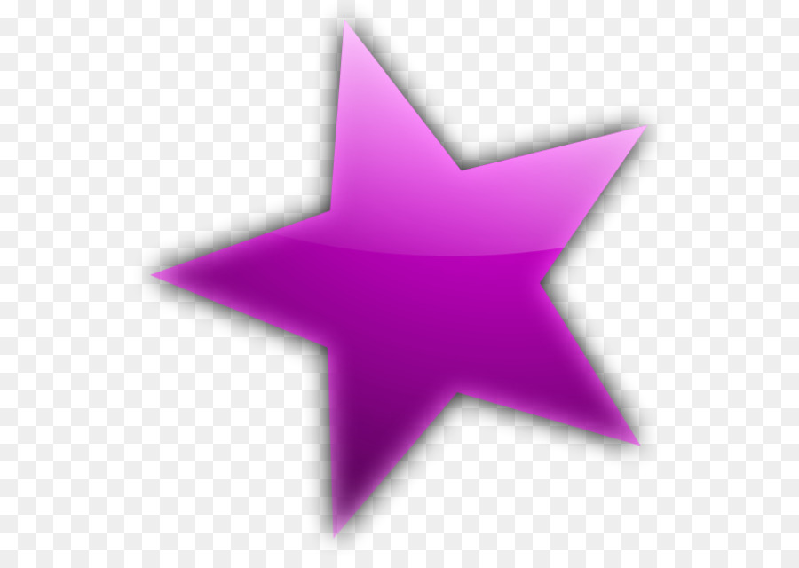 Colore stelle Viola Rosa Clip art - Star Porpora Clipart