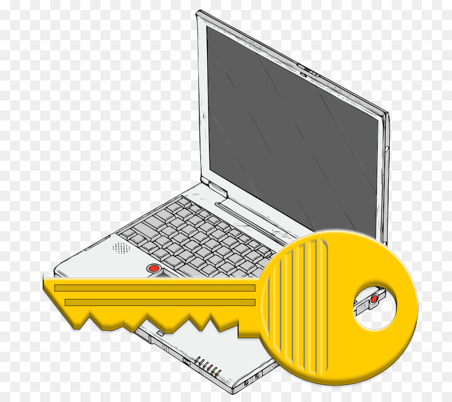 Microsoft Access Free Clip art - sistema a chiave clipart