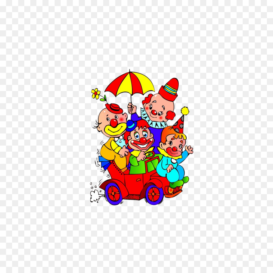 Carnevale Bambino Partito Float Maschere regionali italiane - clown