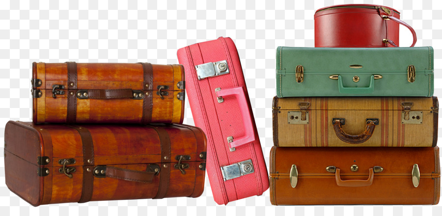 Valigia Bagaglio di abbigliamento Vintage Tronco di Viaggio - valigia
