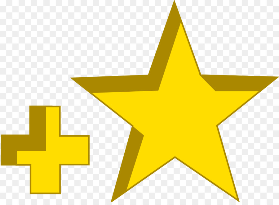 Sterne Gelb Clip-art - Yellow Star-Bild