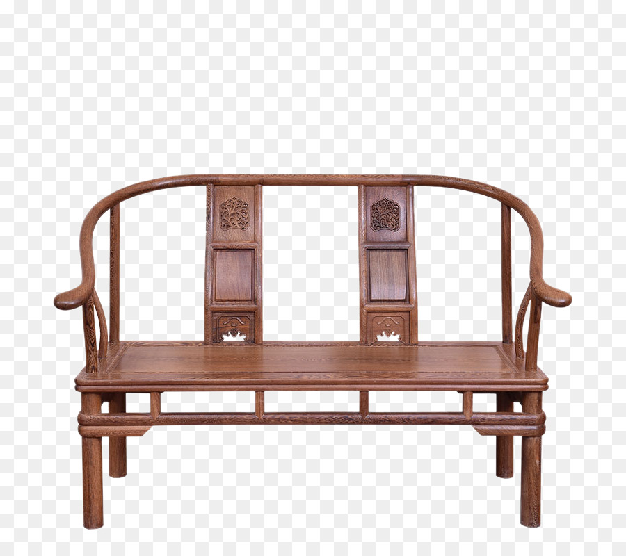 Stuhl-Kaffee-Tisch-Bank-Möbel Couch - Geräumige retro gebogene Sessel