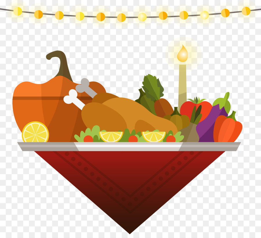 Die Türkei-Erntedank-Abendessen - Thanksgiving Türkei und Beleuchtung