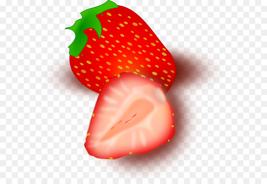 Eis-Smoothie Berry Shortcake Clip-art - Cartoon Erdbeere