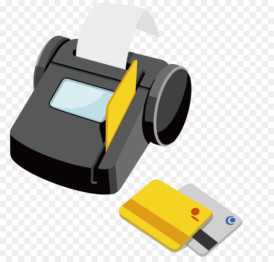 Point-of-sale-Symbol - Vektor-Bank Kreditkarte-Maschine