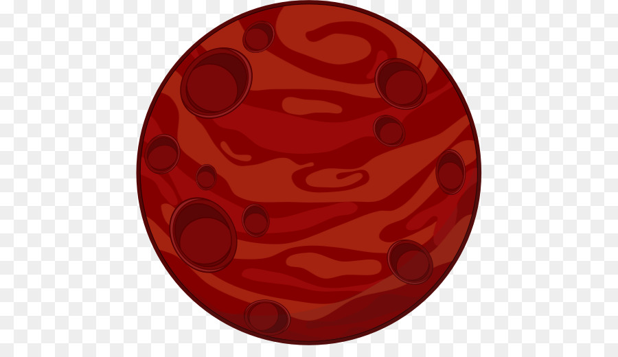 Roter Kreis-Muster - Jupiter Cliparts