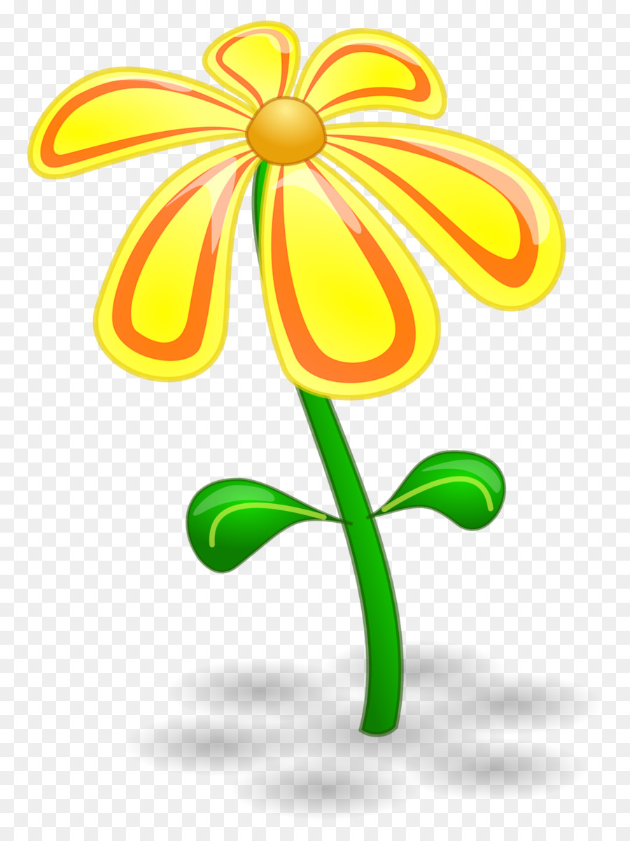 Blume Gelb Clip-art - Egore