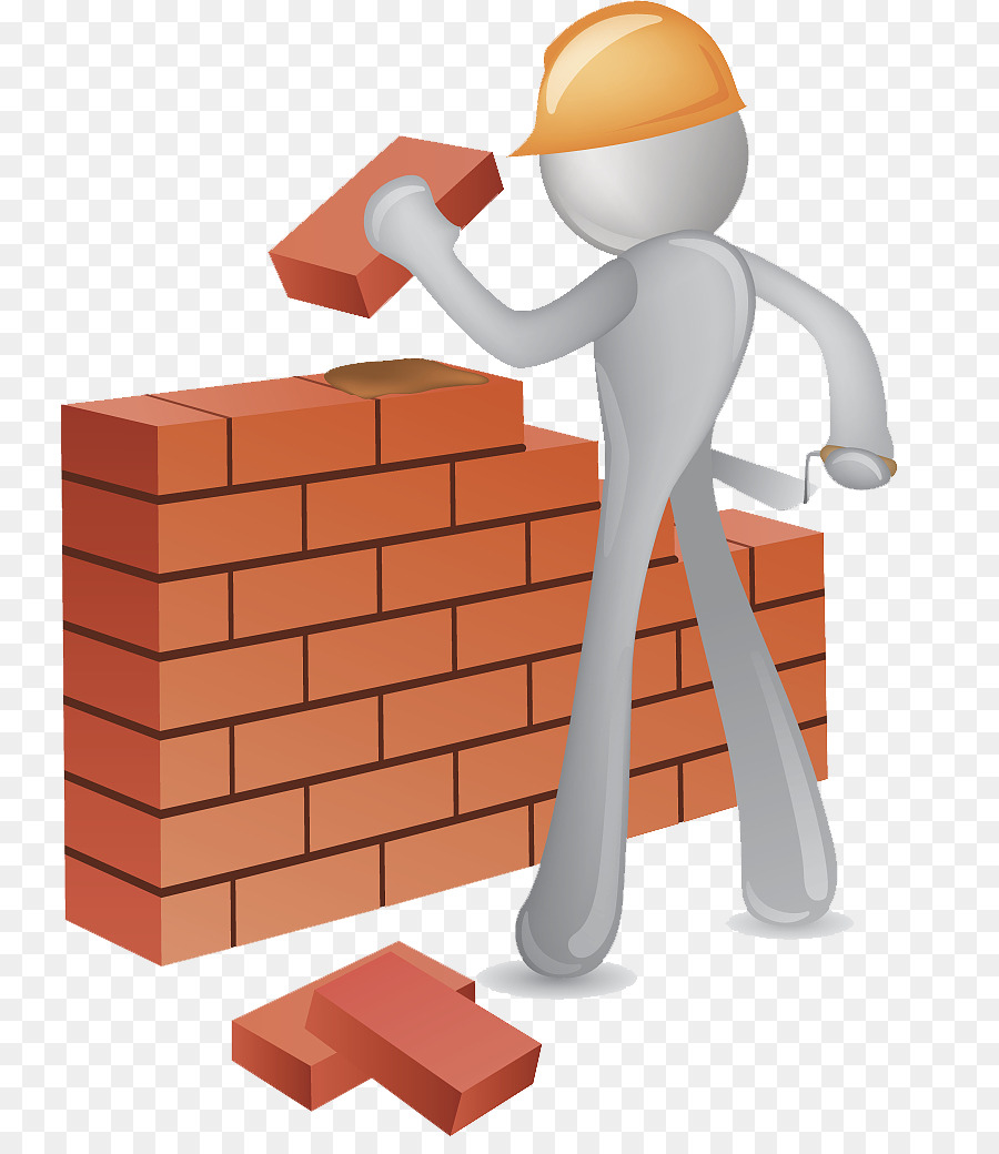 Tường Gạch Xây Dựng - Nhân vật phản diện véc tơ xếp tường gạch