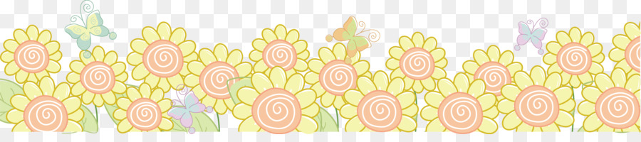 Textil Muster - Sonnenblume