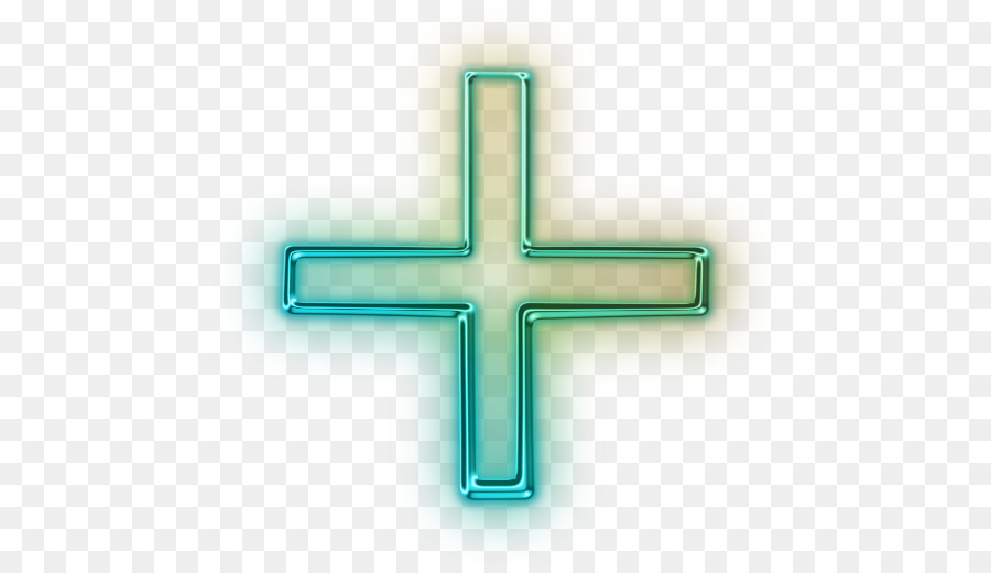 Pixf9 Symbol clipart - Neon Cross Cliparts