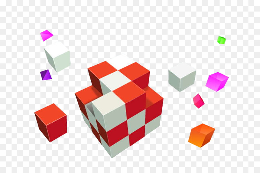 Business Paradosso Icona Informazioni - Disordinato cubo