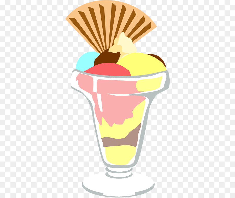 Cono gelato Sundae Cupcake - sundae clipart