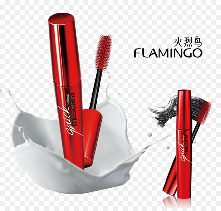 Mascara crema Solare Cosmetici per il Make up Ciglia - Flamingo velocità di trucco e mascara