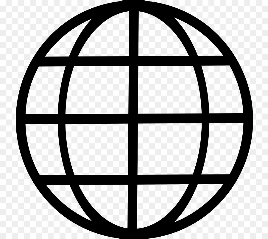 Globe-content-clipart - Schwarz Und Weiß Erde