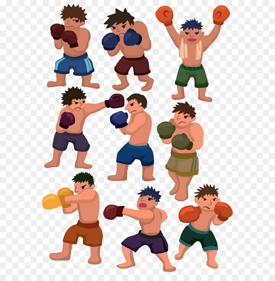 Phim hoạt hình Boxing chụp Ảnh miễn phí tiền bản Quyền Clip nghệ thuật - Phim hoạt hình boxing nhân vật phản diện