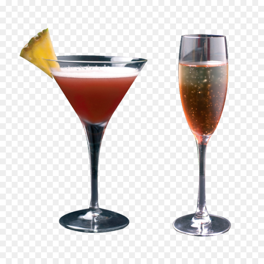 Vino cocktail di Succo di Brezza di Mare Bacardi cocktail - Ananas Cocktail