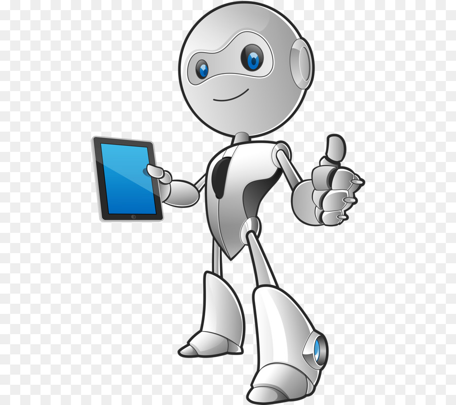 Robotik-Technologie-Informationen - Technologischen Sinn cartoon-Roboter