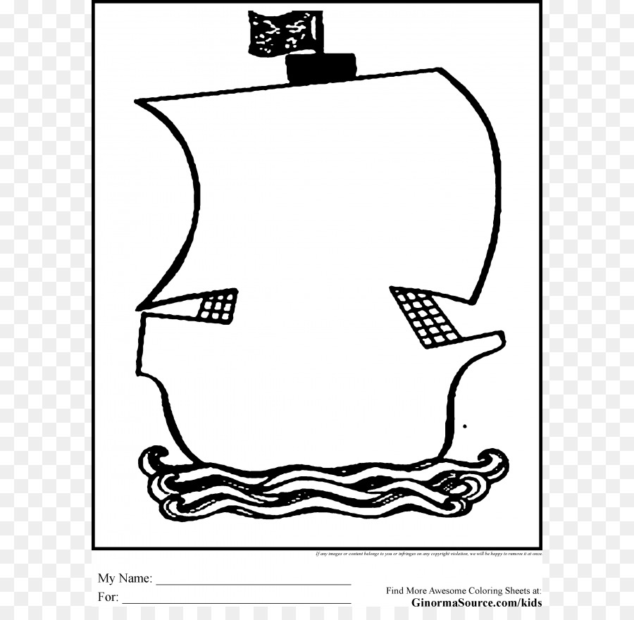 Schiff Malbuch-Zeichnen-Clip-art - Schiff Umriss