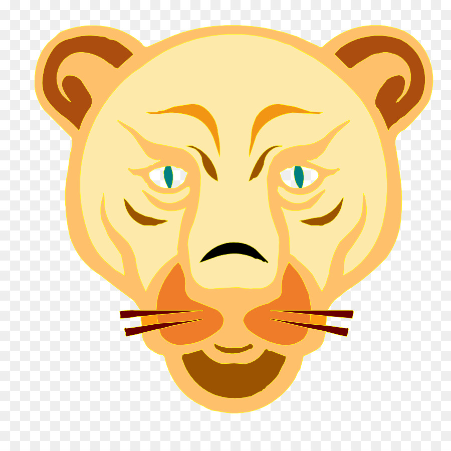 Cougar Lion Cartoon Clip art - Lion Gesicht Clipart