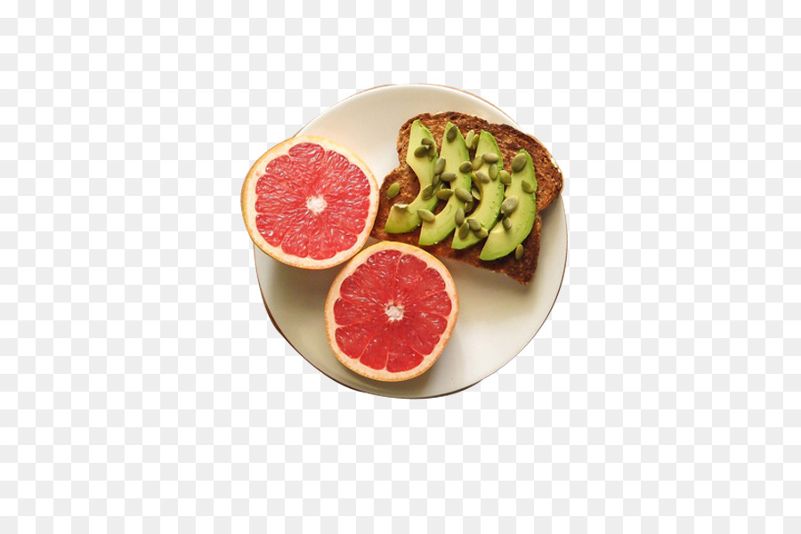 Kaffee-Avocado-toast Grapefruit Veganismus - Blood orange Melone toast