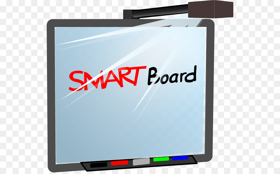 Student Smart Board Interactive whiteboard Lektion im Klassenzimmer - Smartboard-Cliparts