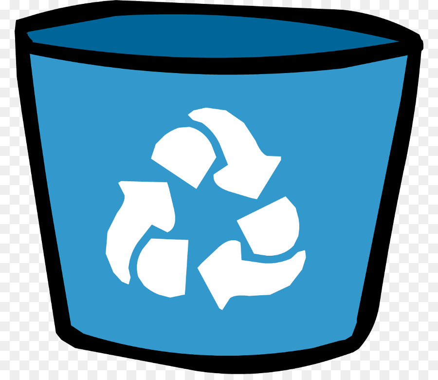 Papierkorb Abfallbehälter Clip-art - Recycle Bin-Bild