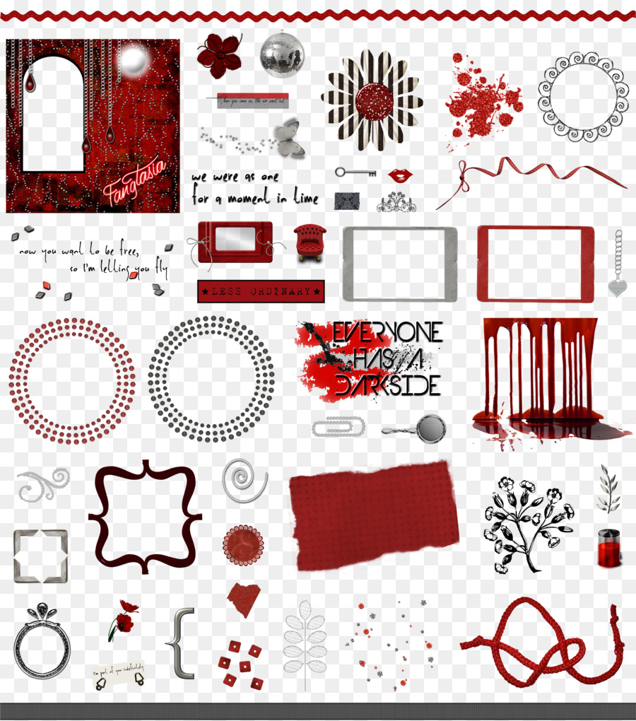 Graphic design Rosso - True Blood pattern di san Valentino