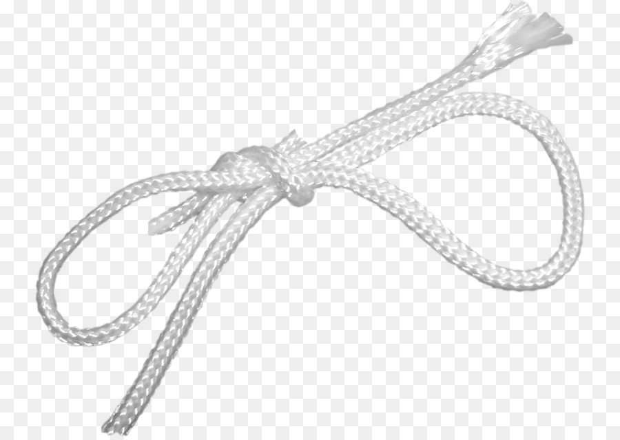 Seil Lila - Weißen Seil