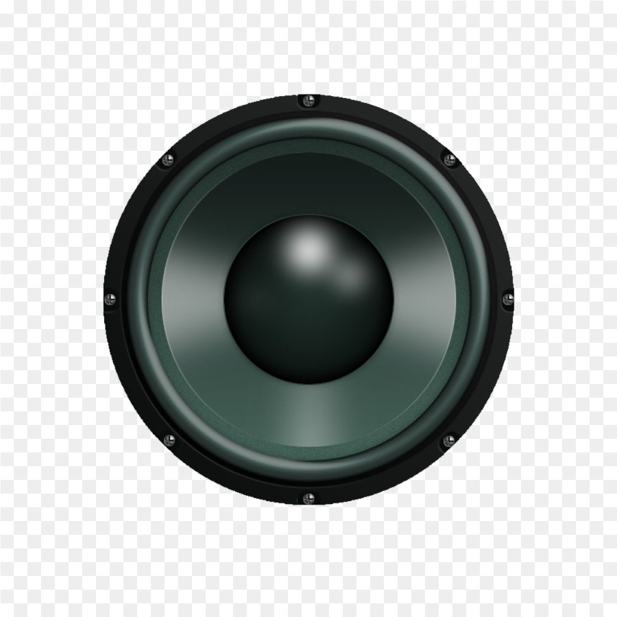 Subwoofer-Sound-Lautsprecher - Lautsprecher-Vektor