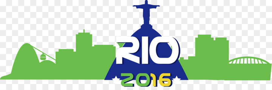 Christus der Erlöser Olympischen Sommerspiele 2016 brasilianischen Karneval-Logo - Brasilien Rio Dekorative Elemente
